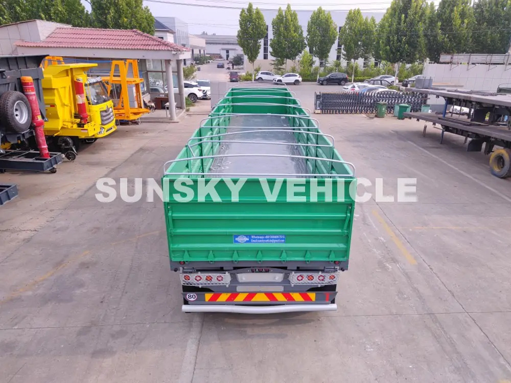 SUNSKY HENRED TYPRE DROPSIDE TRAILER - Бордово полуремарке/ Платформа: снимка 3 SUNSKY HENRED TYPRE DROPSIDE TRAILER - Бордово полуремарке/ Платформа: снимка 3