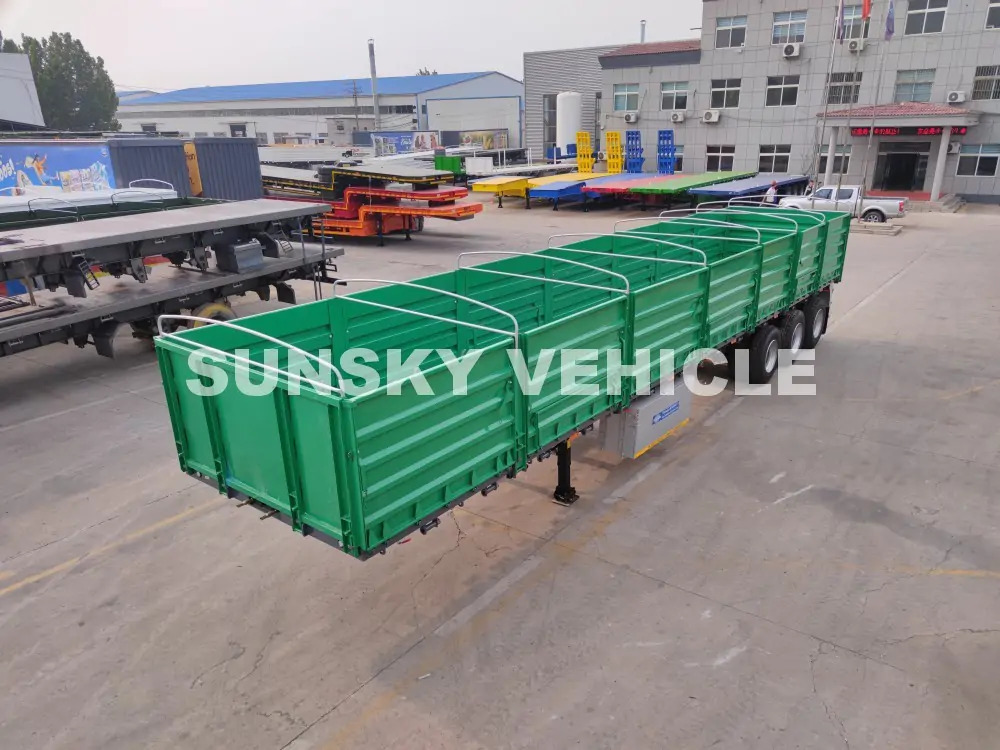 SUNSKY HENRED TYPRE DROPSIDE TRAILER - Бордово полуремарке/ Платформа: снимка 1 SUNSKY HENRED TYPRE DROPSIDE TRAILER - Бордово полуремарке/ Платформа: снимка 1
