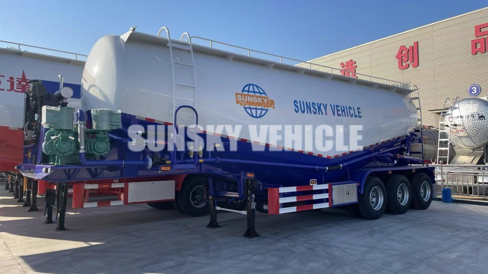 Лизинг на SUNSKY bulk cement trailer SUNSKY bulk cement trailer: снимка 6 Лизинг на SUNSKY bulk cement trailer SUNSKY bulk cement trailer: снимка 6