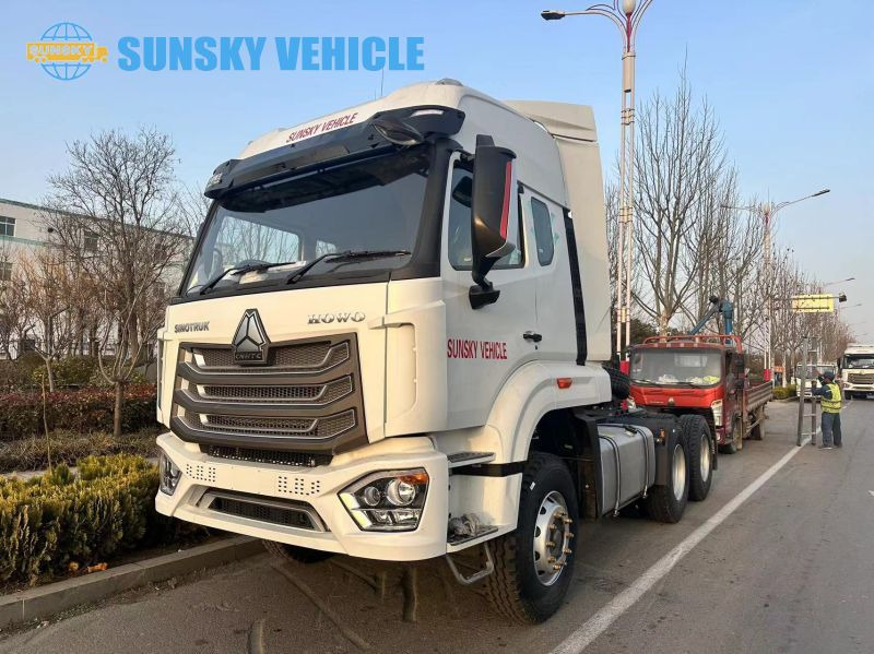 HOWO 400HP High roof Tractor Head - Влекач: снимка 2 HOWO 400HP High roof Tractor Head - Влекач: снимка 2