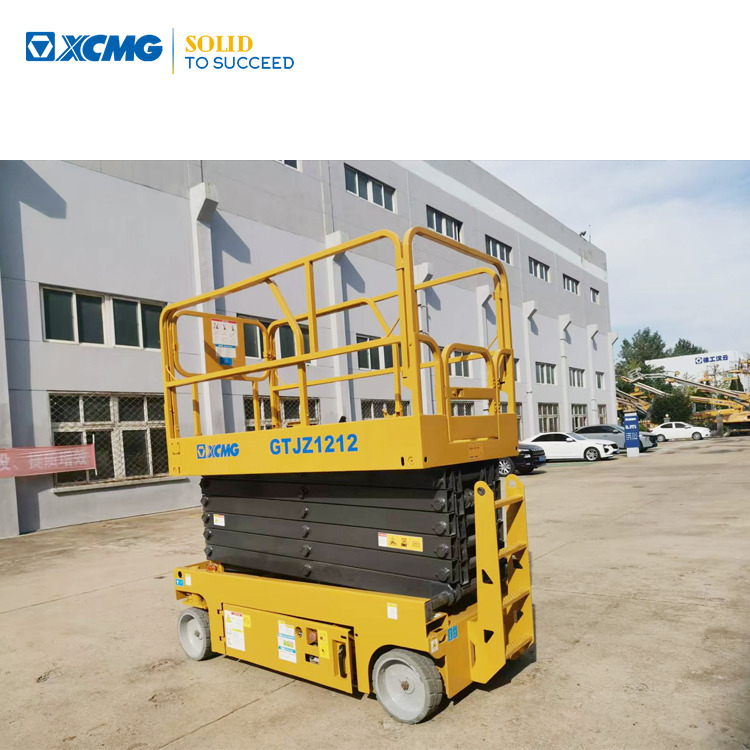 XCMG Official 12m Used Self Propelled Scissor Lift GTJZ1212 Aerial Work Platforms For Sale - Ножична работна платформа: снимка 1 XCMG Official 12m Used Self Propelled Scissor Lift GTJZ1212 Aerial Work Platforms For Sale - Ножична работна платформа: снимка 1