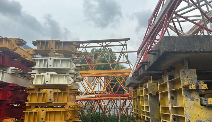 XCMG Official 20 Ton Construction Tower Crane XL6025-20 Used Liffing Jib Tower Crane For Sale - Кулокран: снимка 5 XCMG Official 20 Ton Construction Tower Crane XL6025-20 Used Liffing Jib Tower Crane For Sale - Кулокран: снимка 5
