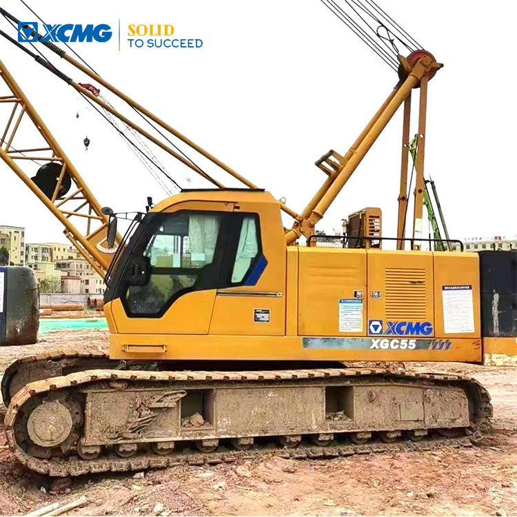 XCMG Official Lattice Boom Crane XGC55 55t Used Crawler Crane Hot Sale - Верижен кран: снимка 1 XCMG Official Lattice Boom Crane XGC55 55t Used Crawler Crane Hot Sale - Верижен кран: снимка 1