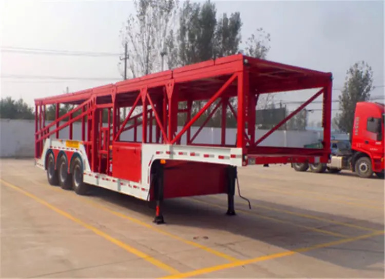 XCMG Official Manufacturer 3 Axles Car Transport Carrier Semi-Trailer for Sale - Автовоз полуремарке: снимка 5 XCMG Official Manufacturer 3 Axles Car Transport Carrier Semi-Trailer for Sale - Автовоз полуремарке: снимка 5