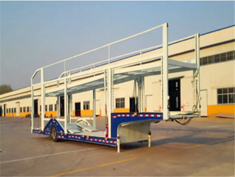 XCMG Official Manufacturer 3 Axles Car Transport Carrier Semi-Trailer for Sale - Автовоз полуремарке: снимка 4 XCMG Official Manufacturer 3 Axles Car Transport Carrier Semi-Trailer for Sale - Автовоз полуремарке: снимка 4