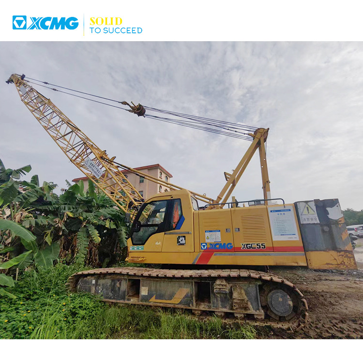 XCMG Official Second Hand Mini Crawler Crane XGC55 Used Mobile Crane For Sale - Верижен кран: снимка 1 XCMG Official Second Hand Mini Crawler Crane XGC55 Used Mobile Crane For Sale - Верижен кран: снимка 1