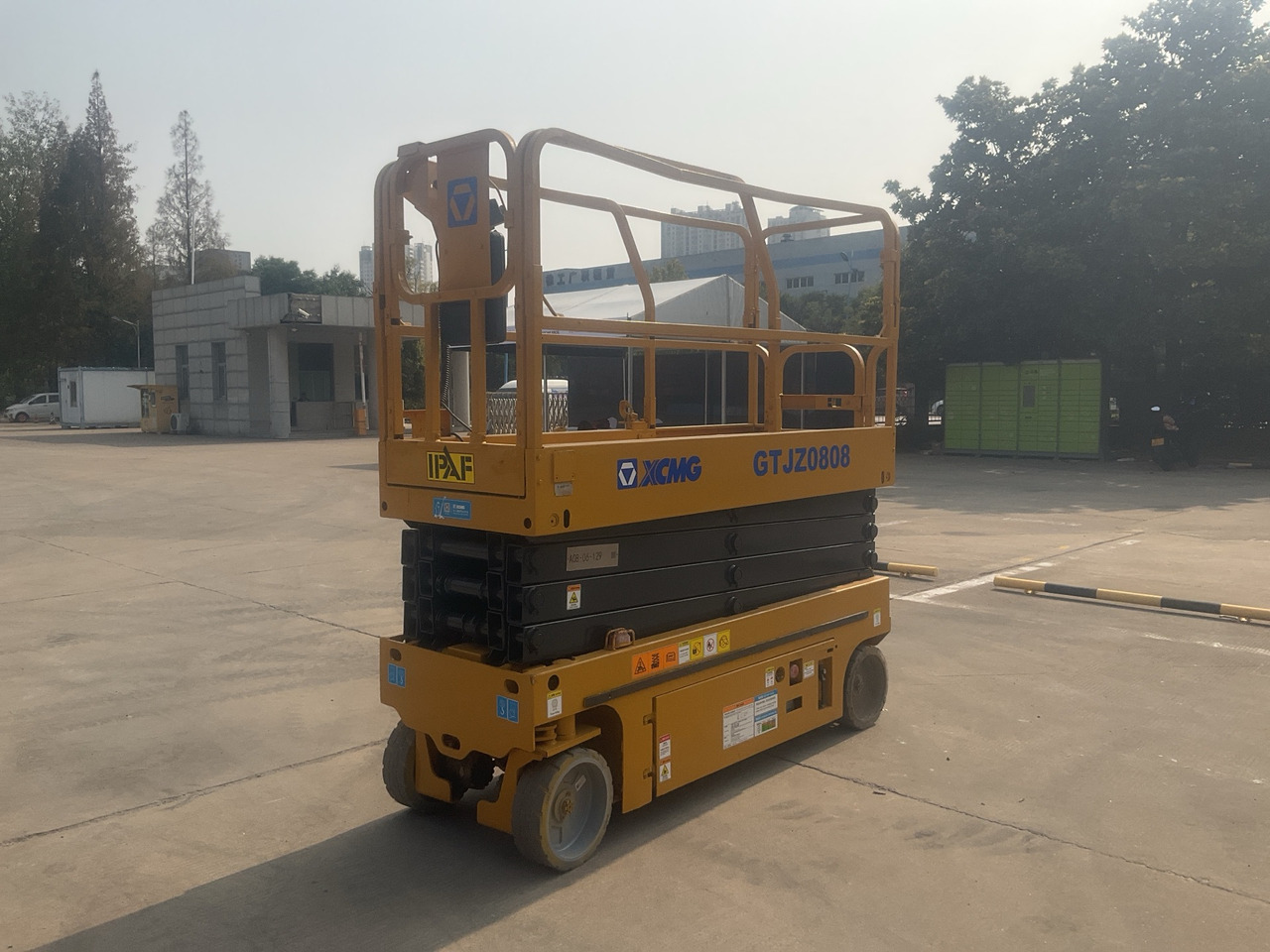 XCMG Official Used Aerial Work Platform Lift GTJZ0808 8m Hydraulic Scissor Lift Price - Ножична работна платформа: снимка 3 XCMG Official Used Aerial Work Platform Lift GTJZ0808 8m Hydraulic Scissor Lift Price - Ножична работна платформа: снимка 3