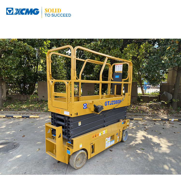 XCMG Official Used Aerial Work Platform Lift GTJZ0808 8m Hydraulic Scissor Lift Price - Ножична работна платформа: снимка 1 XCMG Official Used Aerial Work Platform Lift GTJZ0808 8m Hydraulic Scissor Lift Price - Ножична работна платформа: снимка 1