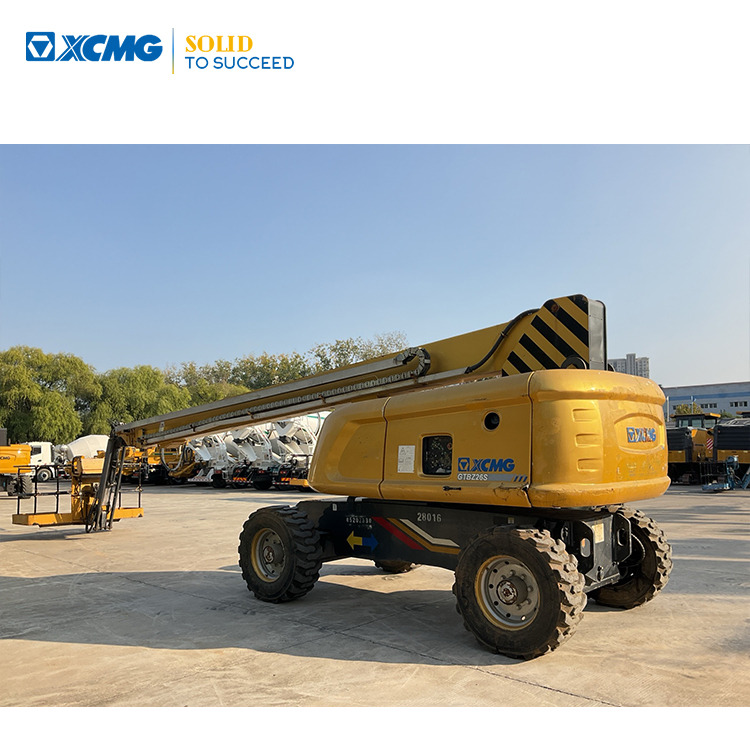Телескопична платформа XCMG Official Used Cherry Picker Boom Lift 26m GTBZ26S Aerial Work Platform Price List: снимка 1