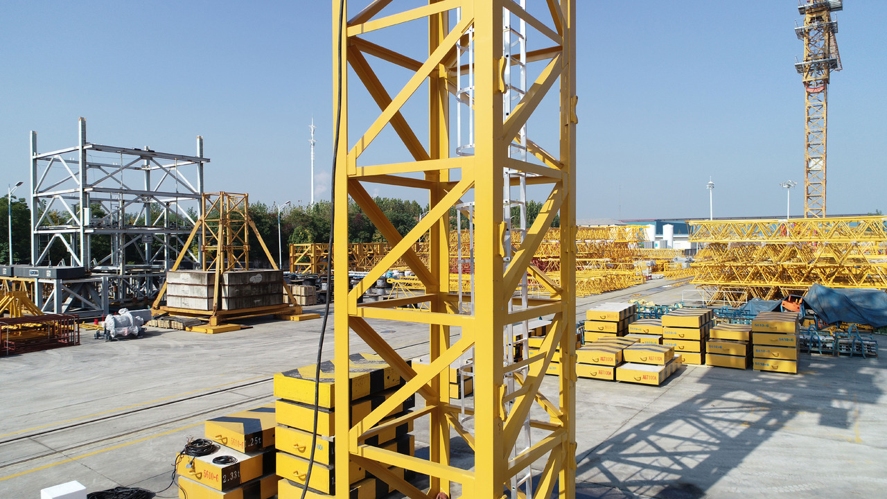 XCMG Official XGT6515B-10S 10Ton 60-meter Construction Buliding Flat Top Tower Crane In Stock - Кулокран: снимка 2 XCMG Official XGT6515B-10S 10Ton 60-meter Construction Buliding Flat Top Tower Crane In Stock - Кулокран: снимка 2