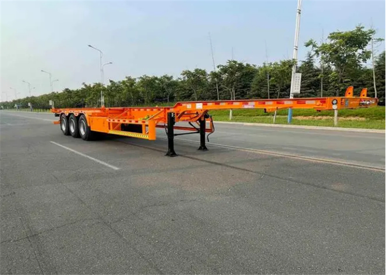 XCMG Official XLYZ9420TJZ Flatbed Container Carrier Semi Trailer - Контейнеровоз/ Сменна каросерия полуремарке: снимка 3 XCMG Official XLYZ9420TJZ Flatbed Container Carrier Semi Trailer - Контейнеровоз/ Сменна каросерия полуремарке: снимка 3