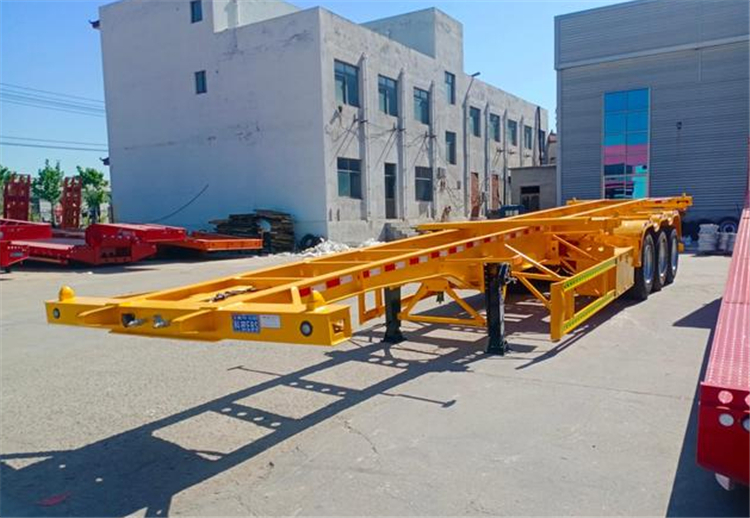 XCMG Official XLYZ9420TJZ Flatbed Container Carrier Semi Trailer - Контейнеровоз/ Сменна каросерия полуремарке: снимка 5 XCMG Official XLYZ9420TJZ Flatbed Container Carrier Semi Trailer - Контейнеровоз/ Сменна каросерия полуремарке: снимка 5