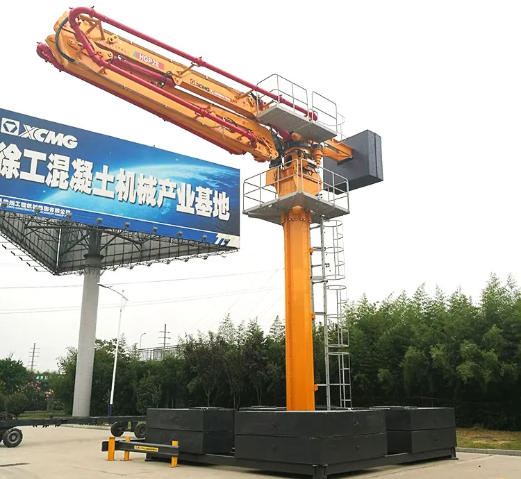 XCMG Schwing Concrete Distributor HGP32 High Efficiency 22kw 32m Hydraulic Spider Concrete Placing Boom Made in China - Стационарна бетон помпа: снимка 3 XCMG Schwing Concrete Distributor HGP32 High Efficiency 22kw 32m Hydraulic Spider Concrete Placing Boom Made in China - Стационарна бетон помпа: снимка 3