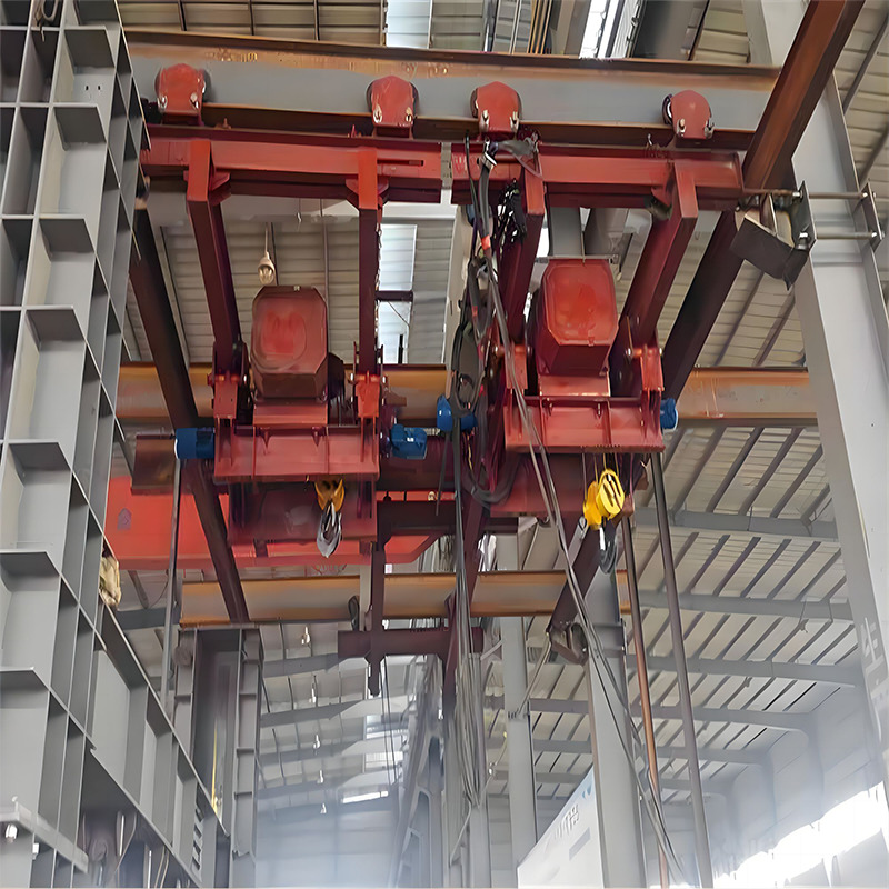 XCMG electric double-girder suspension rail-crossing crane - Портален кран: снимка 3 XCMG electric double-girder suspension rail-crossing crane - Портален кран: снимка 3
