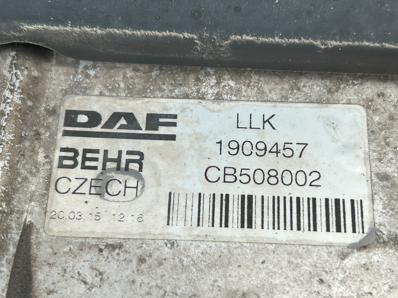 DAF CF EURO 6 COOLER SET - Радиатор за Камион: снимка 5 DAF CF EURO 6 COOLER SET - Радиатор за Камион: снимка 5