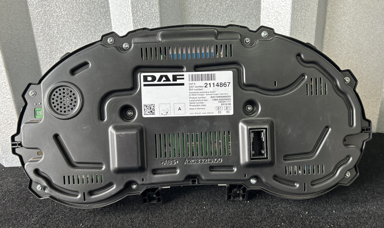 DAF CLOCK COUNTER DAF XF 106 2114867 - Табло: снимка 2 DAF CLOCK COUNTER DAF XF 106 2114867 - Табло: снимка 2