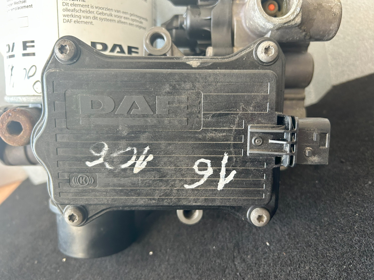 DAF XF 106 480 APU KIT ZEL2100 2027747 ( ELA1000 + AE6000) - Спирачен клапан: снимка 3 DAF XF 106 480 APU KIT ZEL2100 2027747 ( ELA1000 + AE6000) - Спирачен клапан: снимка 3