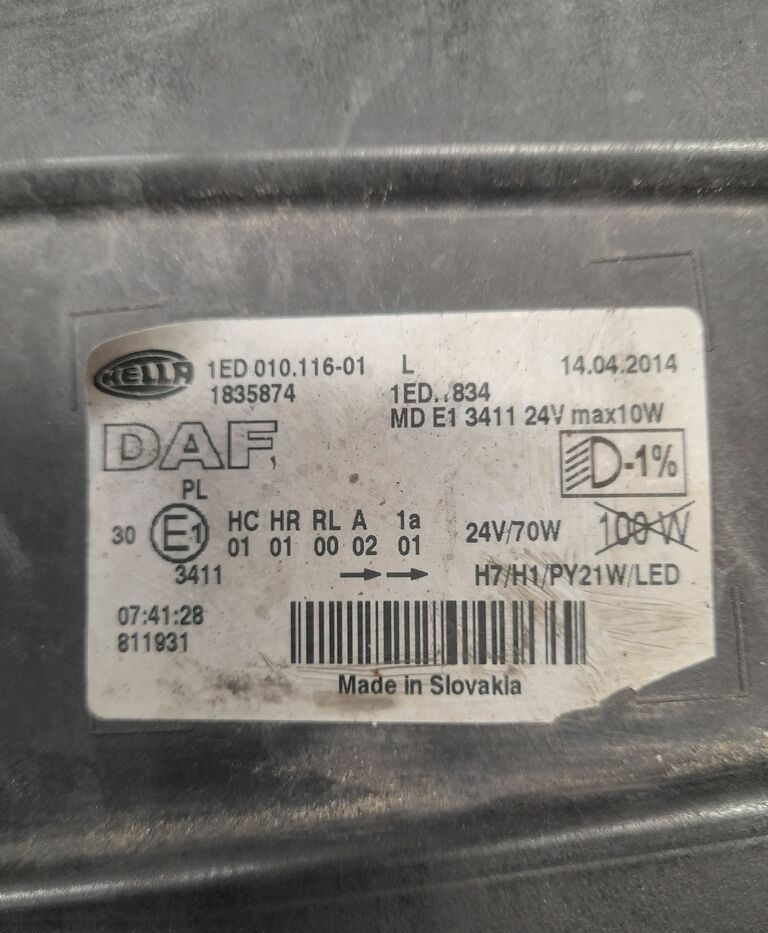 DAF XF 106 LIFT 0501328597 DAF 0501328597 truck - Блок за управление за Камион: снимка 5 DAF XF 106 LIFT 0501328597 DAF 0501328597 truck - Блок за управление за Камион: снимка 5