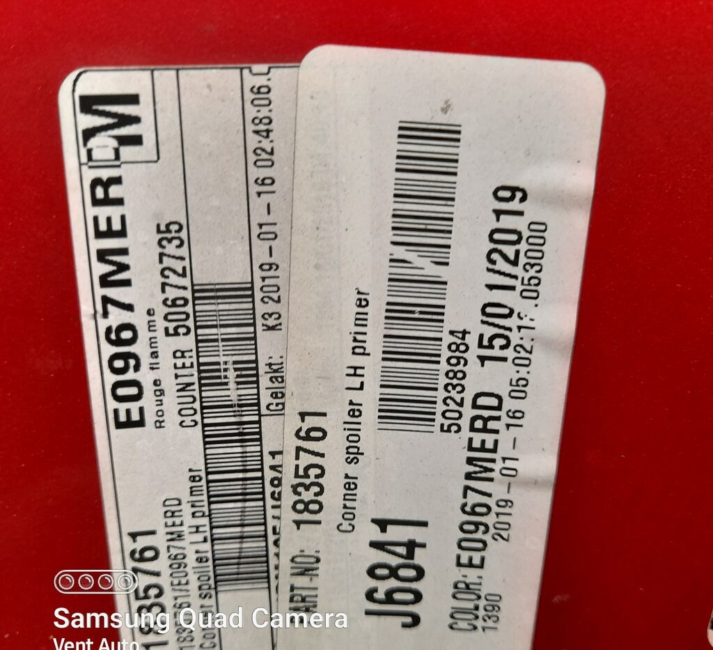 DAF XF 106 LIFT 1835763 / 1835761 LH truck - Аеродинамика/ Спойлер за Камион: снимка 3 DAF XF 106 LIFT 1835763 / 1835761 LH truck - Аеродинамика/ Спойлер за Камион: снимка 3
