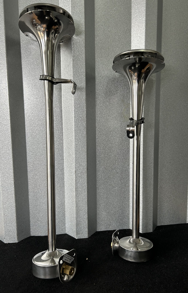 FIAMM 2 TRUMPETS, SHORT + LONG + ASSEMBLY KIT FIAMM, ORIGINAL FOR MERCEDES ACTROS MP5 - Универсална част: снимка 4 FIAMM 2 TRUMPETS, SHORT + LONG + ASSEMBLY KIT FIAMM, ORIGINAL FOR MERCEDES ACTROS MP5 - Универсална част: снимка 4