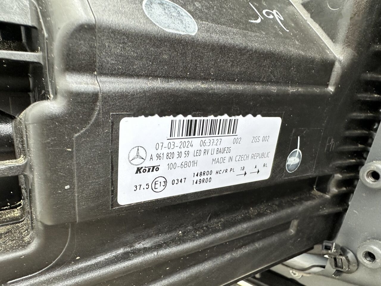 Mercedes-Benz ACTROS MP4 MP5 A9618203159 A9618203059 Mercedes-Benz A 9608801690 A9618203159 A9618203059 - Броня за Камион: снимка 5 Mercedes-Benz ACTROS MP4 MP5 A9618203159 A9618203059 Mercedes-Benz A 9608801690 A9618203159 A9618203059 - Броня за Камион: снимка 5