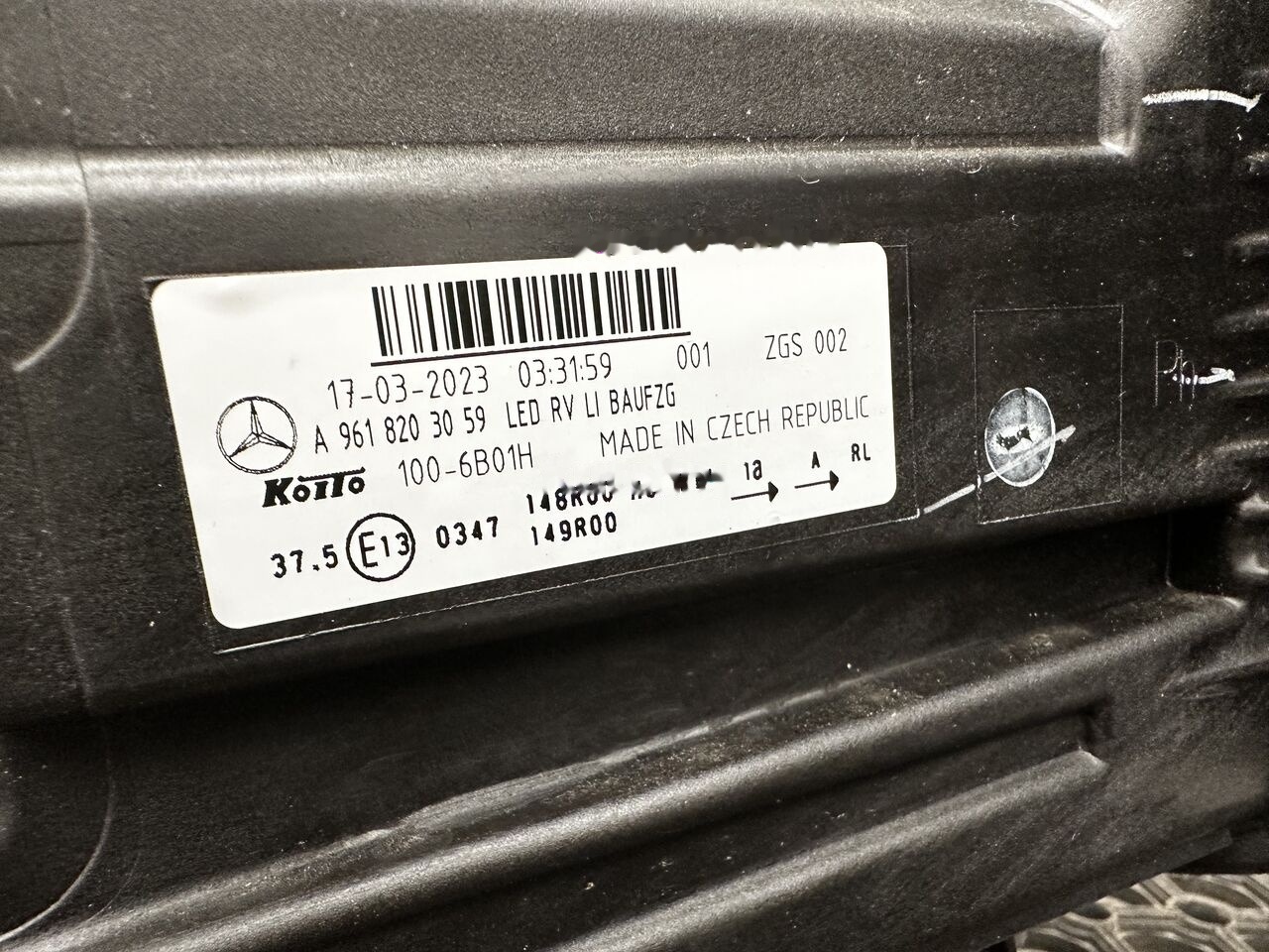 Нови Преден фар за Камион Mercedes-Benz LED ACTROS AROCS MP5   Mercedes-Benz ACTROS MP4: снимка 8