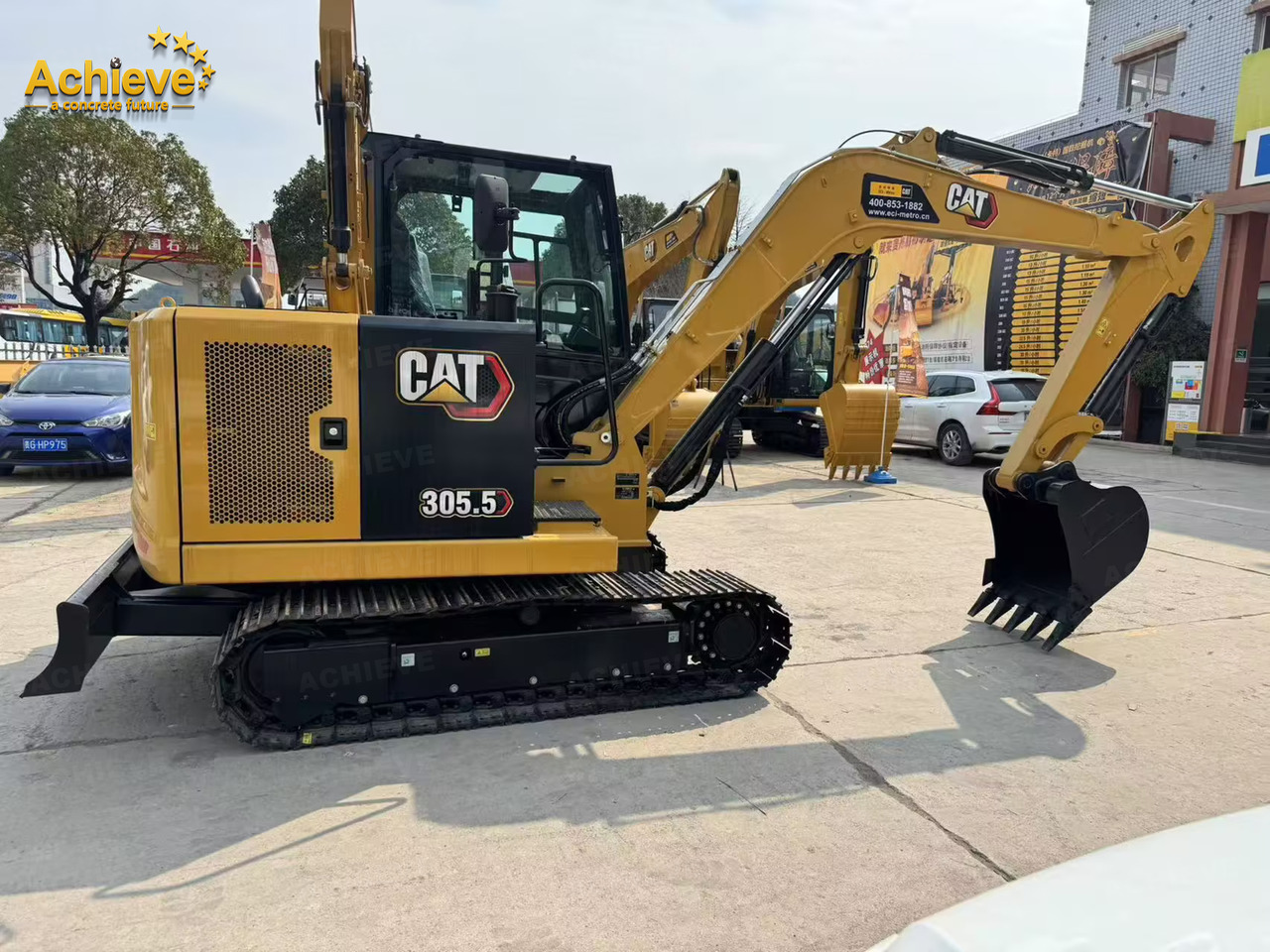 CATERPILLAR CAT® 305.5E2 small Cat C2.4 DI Mini Hydraulic Excavator 0.22 m³ 34.1 kw/rpm 35.0 kN 【ACHIEVE】 TOP CONDITION!!! - Мини багер: снимка 2 CATERPILLAR CAT® 305.5E2 small Cat C2.4 DI Mini Hydraulic Excavator 0.22 m³ 34.1 kw/rpm 35.0 kN 【ACHIEVE】 TOP CONDITION!!! - Мини багер: снимка 2