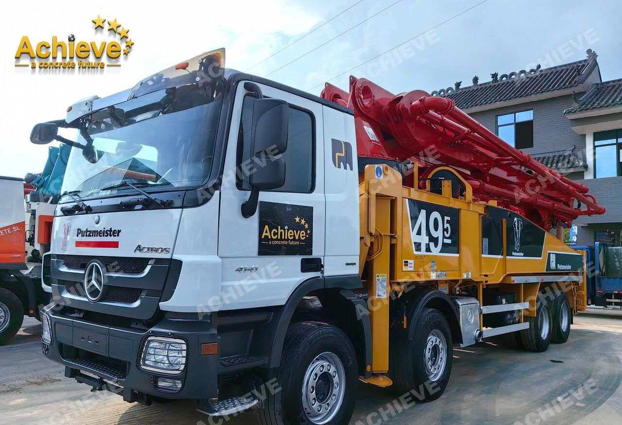 PUTZMEISTER Mercedes-Benz 4141 Putzmeister 49.5M 【ACHIEVE】TOP CONDITION!!! - Бетон помпа: снимка 2 PUTZMEISTER Mercedes-Benz 4141 Putzmeister 49.5M 【ACHIEVE】TOP CONDITION!!! - Бетон помпа: снимка 2