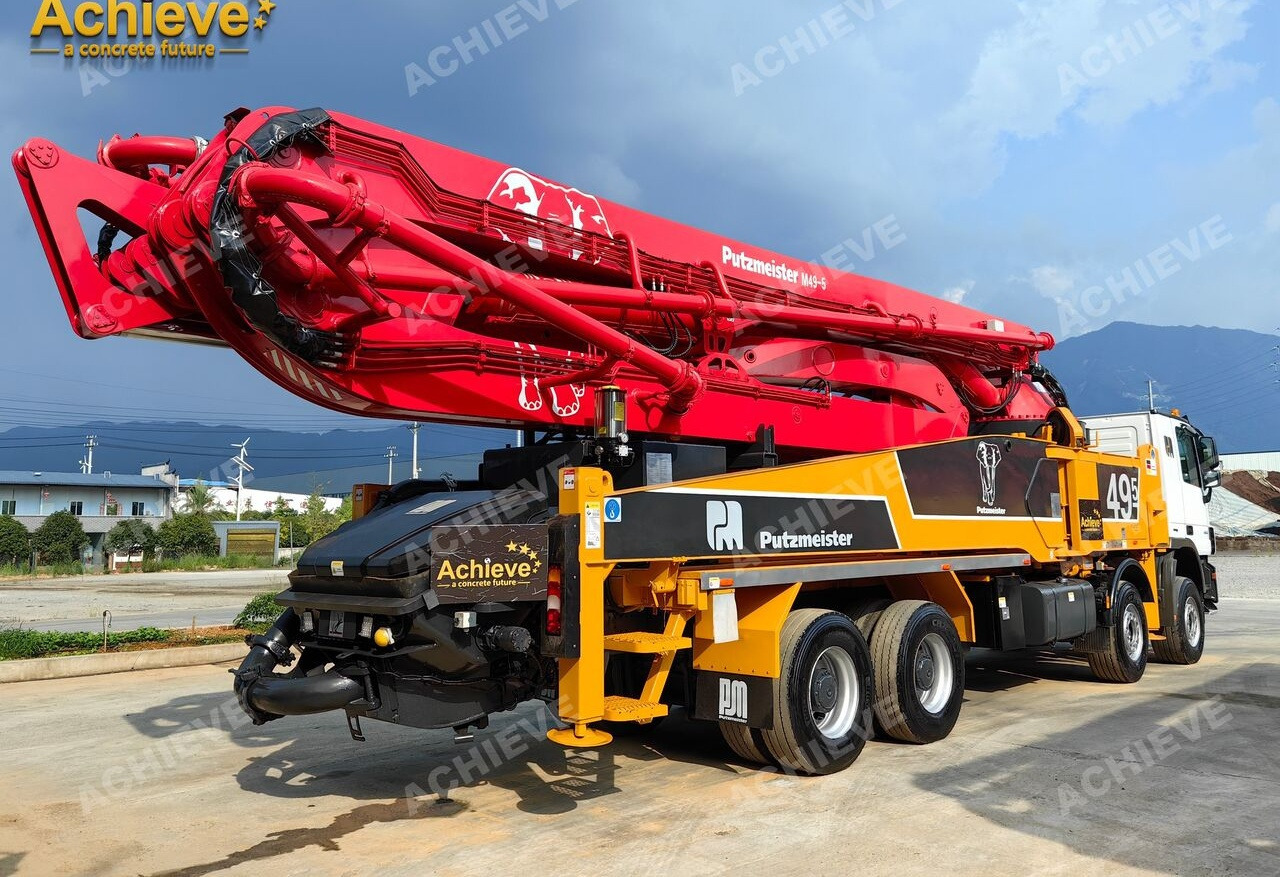 PUTZMEISTER Mercedes-Benz 4141 Putzmeister 49.5M 【ACHIEVE】TOP CONDITION!!! - Бетон помпа: снимка 3 PUTZMEISTER Mercedes-Benz 4141 Putzmeister 49.5M 【ACHIEVE】TOP CONDITION!!! - Бетон помпа: снимка 3