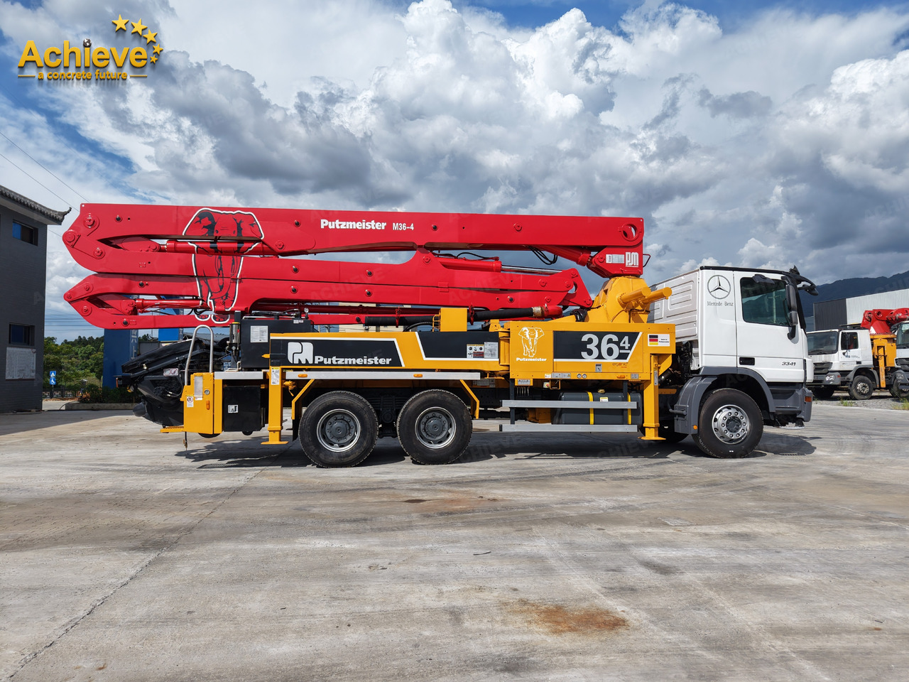 PUTZMEISTER Mercedes-Benz M36-4 2018 ACTROS 3341【ACHIEVE】TOP CONDITION!!! - Бетон помпа: снимка 5 PUTZMEISTER Mercedes-Benz M36-4 2018 ACTROS 3341【ACHIEVE】TOP CONDITION!!! - Бетон помпа: снимка 5