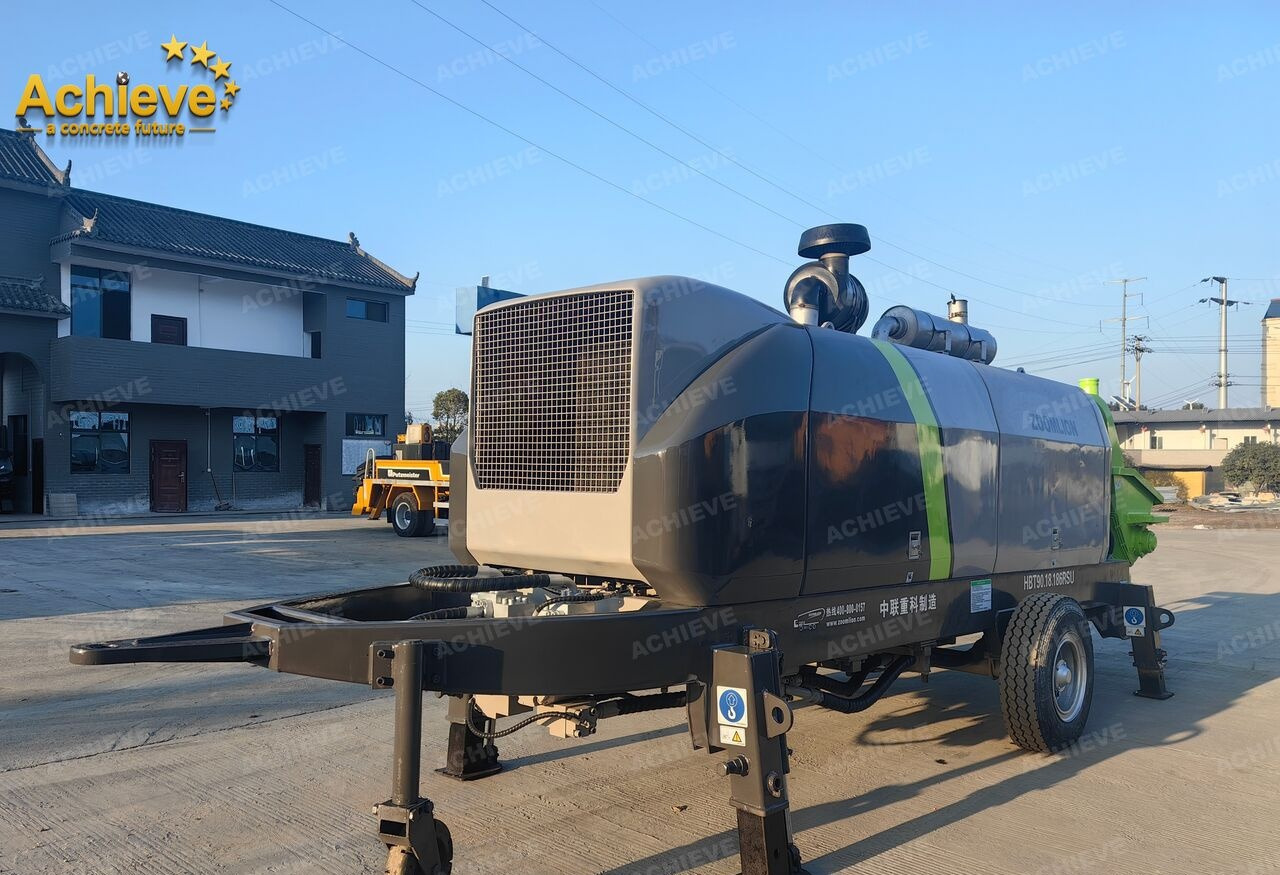 Zoomlion 2022 Zoomlion HBT 90.18.186RSU 【ACHIEVE】TOP CONDITION!!! - Стационарна бетон помпа: снимка 1 Zoomlion 2022 Zoomlion HBT 90.18.186RSU 【ACHIEVE】TOP CONDITION!!! - Стационарна бетон помпа: снимка 1