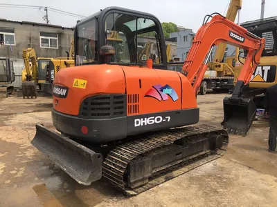 6t Mini Doosan Dh60-7 Dh55 Crawler Excavator - Верижен багер: снимка 1 6t Mini Doosan Dh60-7 Dh55 Crawler Excavator - Верижен багер: снимка 1