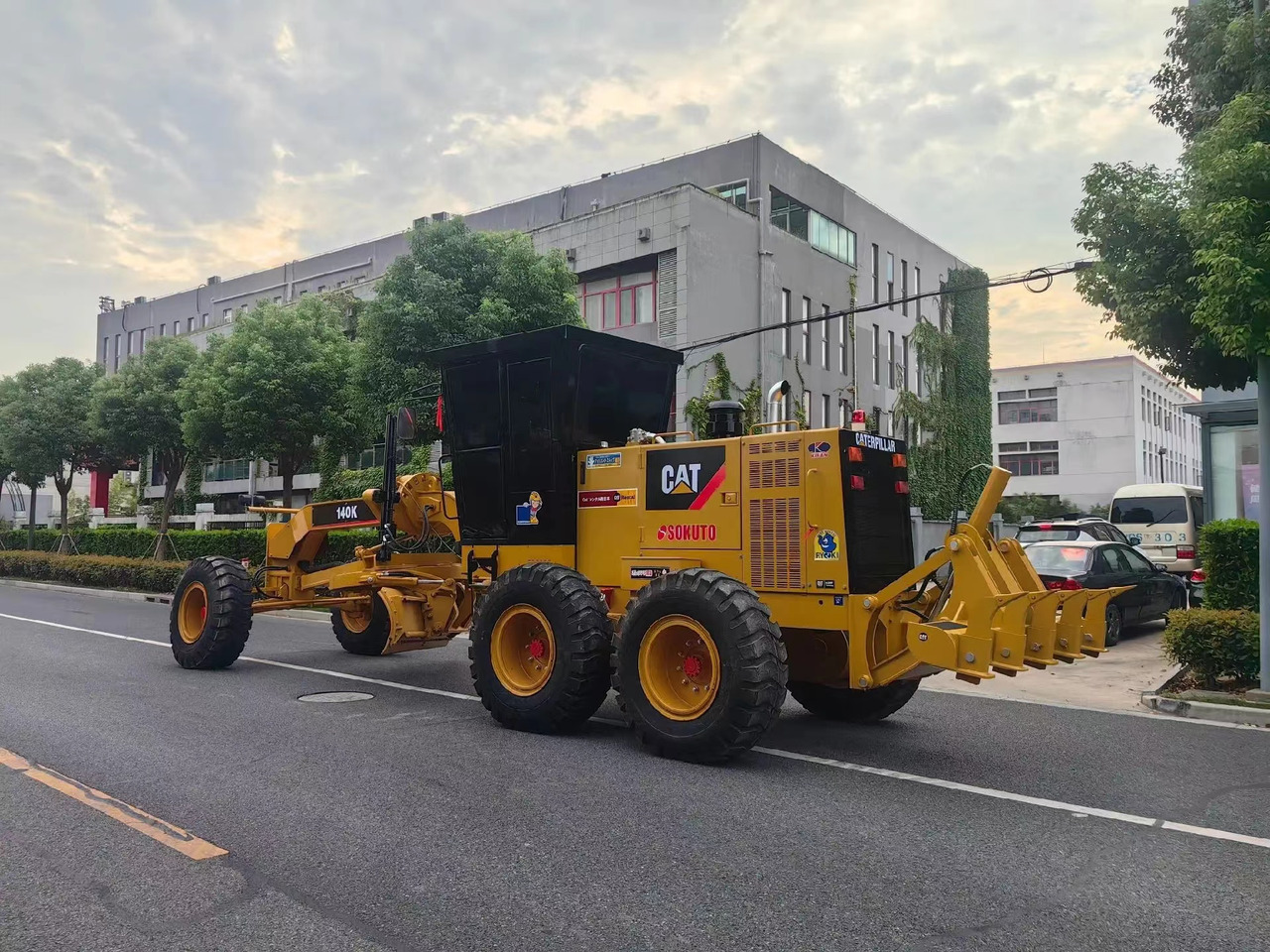 Caterpillar 140K Motor Grader Road Construction Machine - Грейдер: снимка 4 Caterpillar 140K Motor Grader Road Construction Machine - Грейдер: снимка 4