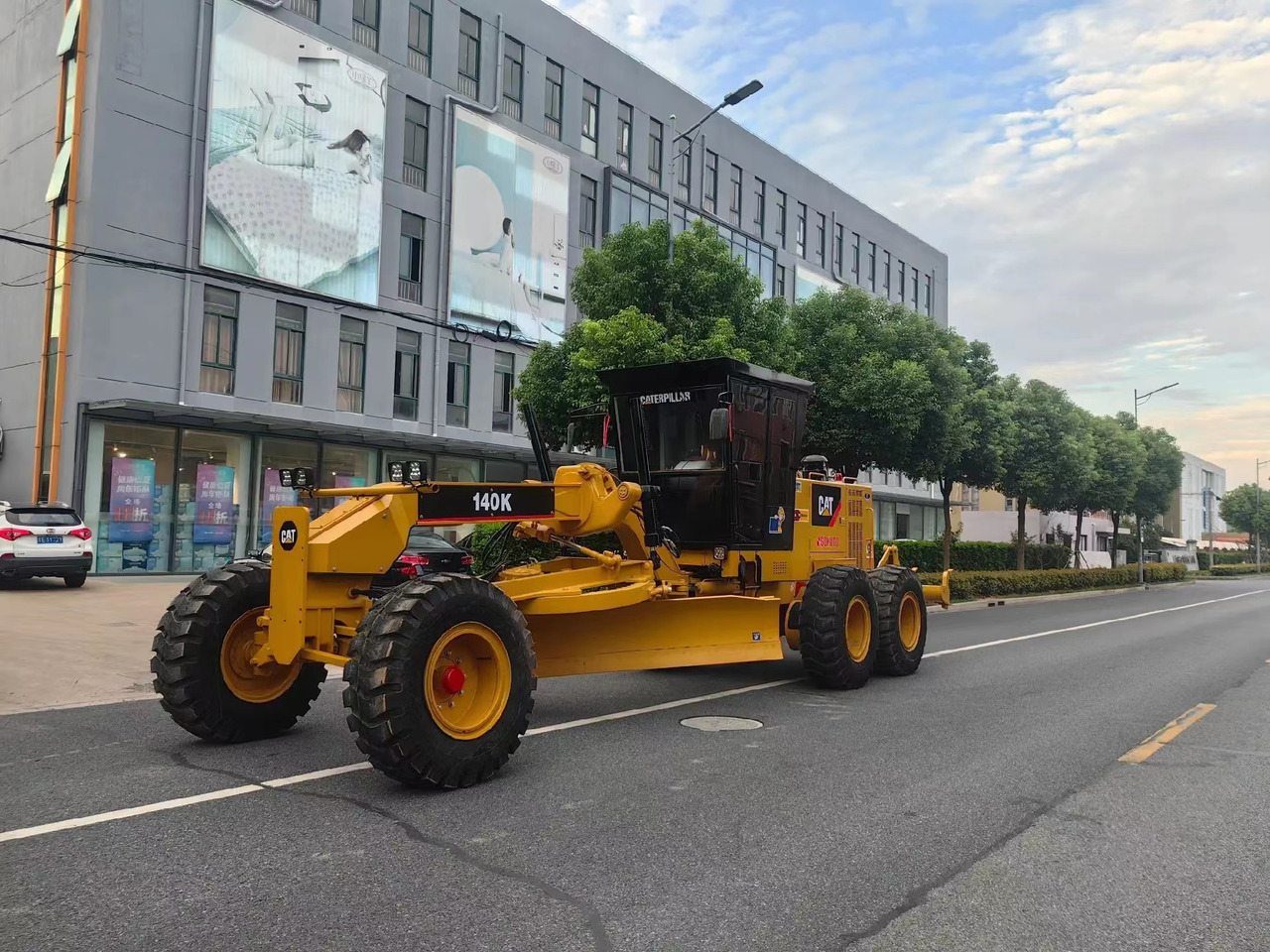 Caterpillar 140K Motor Grader Road Construction Machine - Грейдер: снимка 1 Caterpillar 140K Motor Grader Road Construction Machine - Грейдер: снимка 1