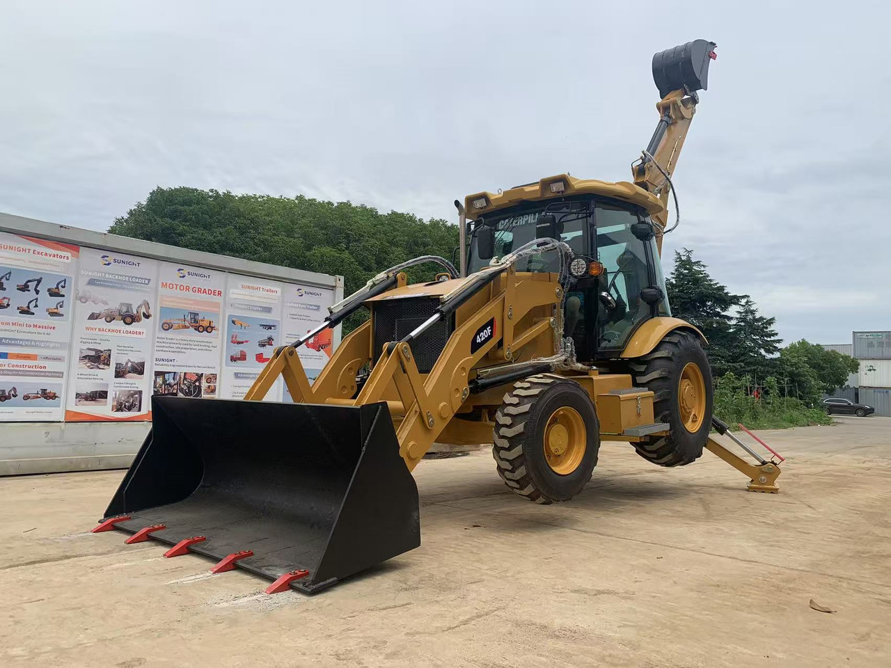 Caterpillar 4x4 Backhoe Loader CAT 420, 428 - Багер-товарач: снимка 3 Caterpillar 4x4 Backhoe Loader CAT 420, 428 - Багер-товарач: снимка 3