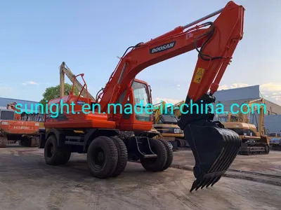 Good Condition Wheel Excavator Doosan Dh150W-7 Tire Excavator on Sale - Верижен багер: снимка 1 Good Condition Wheel Excavator Doosan Dh150W-7 Tire Excavator on Sale - Верижен багер: снимка 1