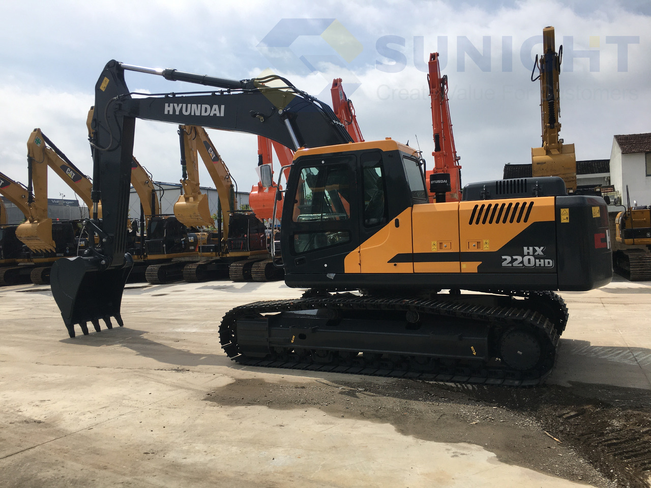 Hyundai HX220HD Unused 22 ton Excavator 2024 Model - Верижен багер: снимка 2 Hyundai HX220HD Unused 22 ton Excavator 2024 Model - Верижен багер: снимка 2