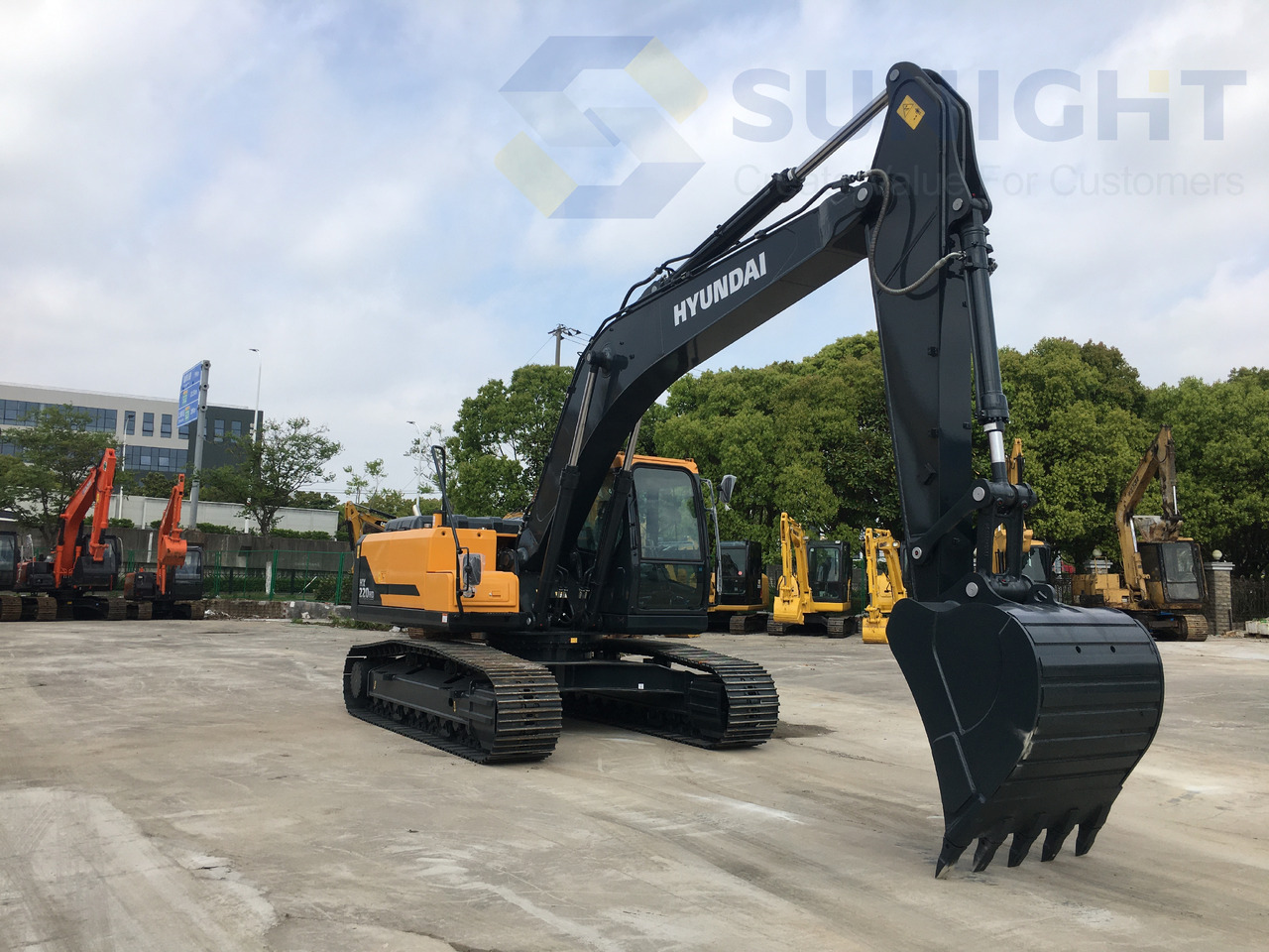 Hyundai HX220HD Unused 22 ton Excavator 2024 Model - Верижен багер: снимка 4 Hyundai HX220HD Unused 22 ton Excavator 2024 Model - Верижен багер: снимка 4