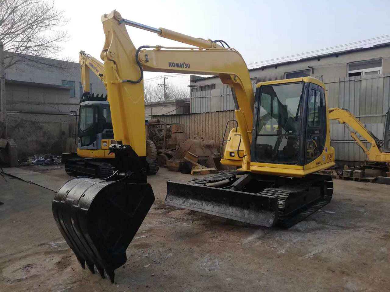 KOMATSU mini excavator Komatsu PC60, PC55, PC50 - Мини багер: снимка 4 KOMATSU mini excavator Komatsu PC60, PC55, PC50 - Мини багер: снимка 4
