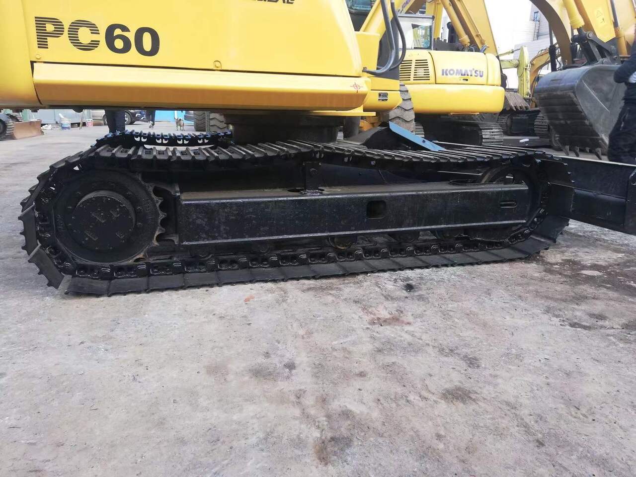 Мини багер KOMATSU mini excavator Komatsu PC60, PC55, PC50: снимка 6