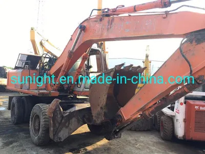 Original Japanese Wheel Excavator Hitachi Ex160wd Can Be Exported to Pakistan, Afghanistan - Верижен багер: снимка 1 Original Japanese Wheel Excavator Hitachi Ex160wd Can Be Exported to Pakistan, Afghanistan - Верижен багер: снимка 1