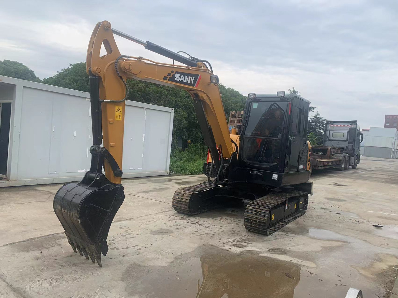 SANY Used Crawler Excavator SANY SY60C For Sale from CHINA - Верижен багер: снимка 4 SANY Used Crawler Excavator SANY SY60C For Sale from CHINA - Верижен багер: снимка 4