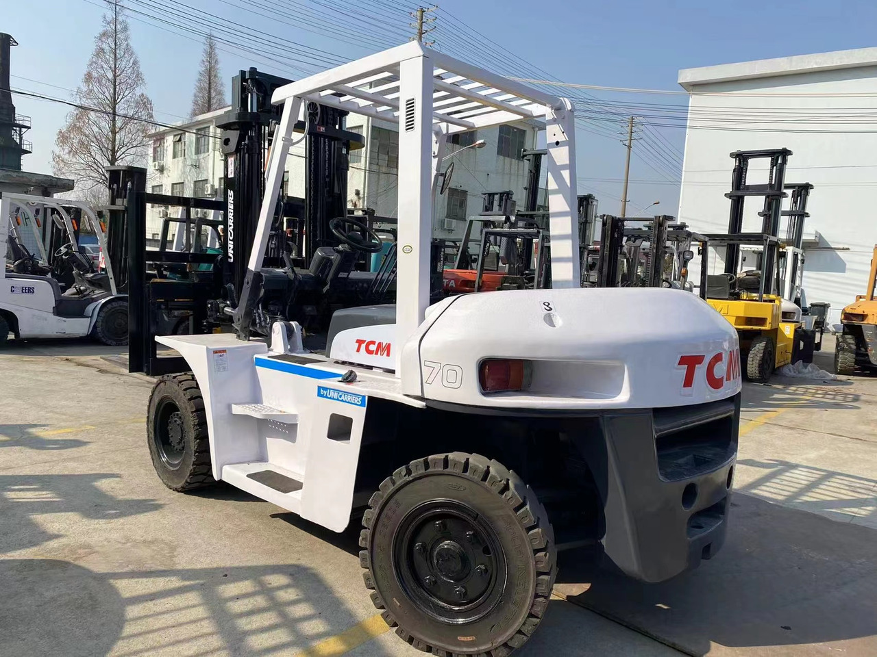 TCM 7 ton Diesel Forklift Used Condition FD70 Forklift Truck - Дизелов мотокар: снимка 2 TCM 7 ton Diesel Forklift Used Condition FD70 Forklift Truck - Дизелов мотокар: снимка 2