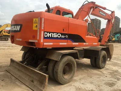 Верижен багер Used Wheel Type Doosan 15t Excavator Dh150W-7 Dh220W Wheel Excavator: снимка 1