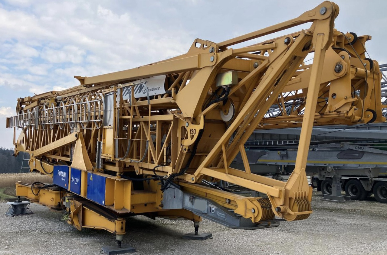 POTAIN IGO T130 - Самоиздигащ се кулокран: снимка 1 POTAIN IGO T130 - Самоиздигащ се кулокран: снимка 1