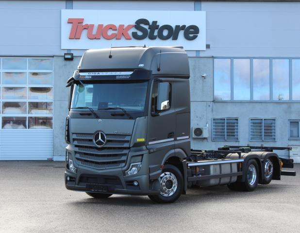 Mercedes-Benz Actros 2552LL ENA - Контейнеровоз/ Сменна каросерия камион: снимка 1 Mercedes-Benz Actros 2552LL ENA - Контейнеровоз/ Сменна каросерия камион: снимка 1