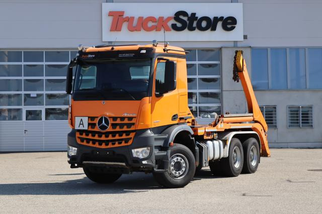 Mercedes-Benz Arocs 3353K ABSETZER - Мултилифт за контейнери камион: снимка 1 Mercedes-Benz Arocs 3353K ABSETZER - Мултилифт за контейнери камион: снимка 1