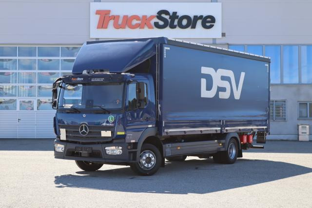 Mercedes-Benz Atego 1224 L - Камион с брезент: снимка 1 Mercedes-Benz Atego 1224 L - Камион с брезент: снимка 1