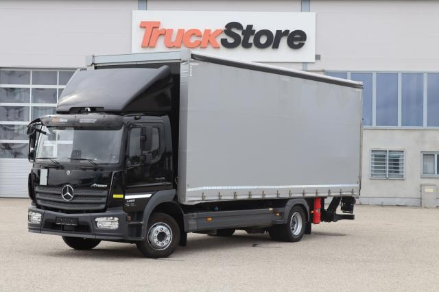 Mercedes-Benz Atego 1323 L - Камион с брезент: снимка 1 Mercedes-Benz Atego 1323 L - Камион с брезент: снимка 1