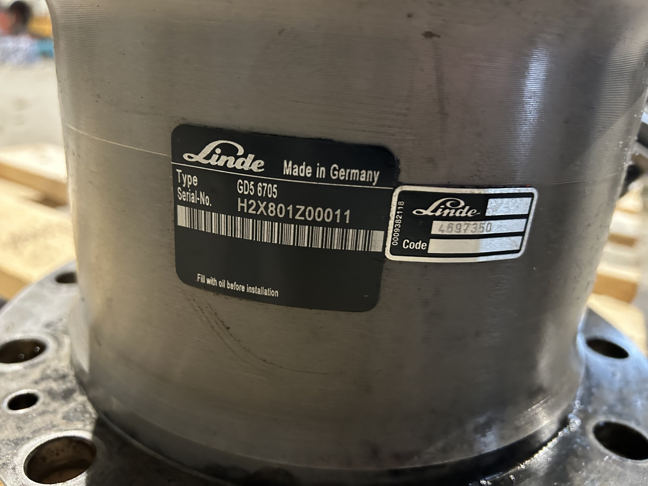 LINDE GD5 - Редуктор на въртене за Багер: снимка 1 LINDE GD5 - Редуктор на въртене за Багер: снимка 1